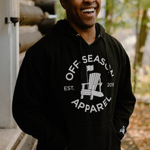 Load image into Gallery viewer, Off-Season Classic Hoodie – Black