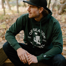 Load image into Gallery viewer, Off-Season Classic Hoodie – Forest Green